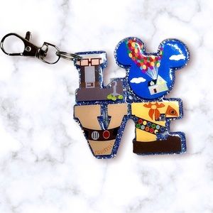 2.5 inch Disney UP themed keychain
